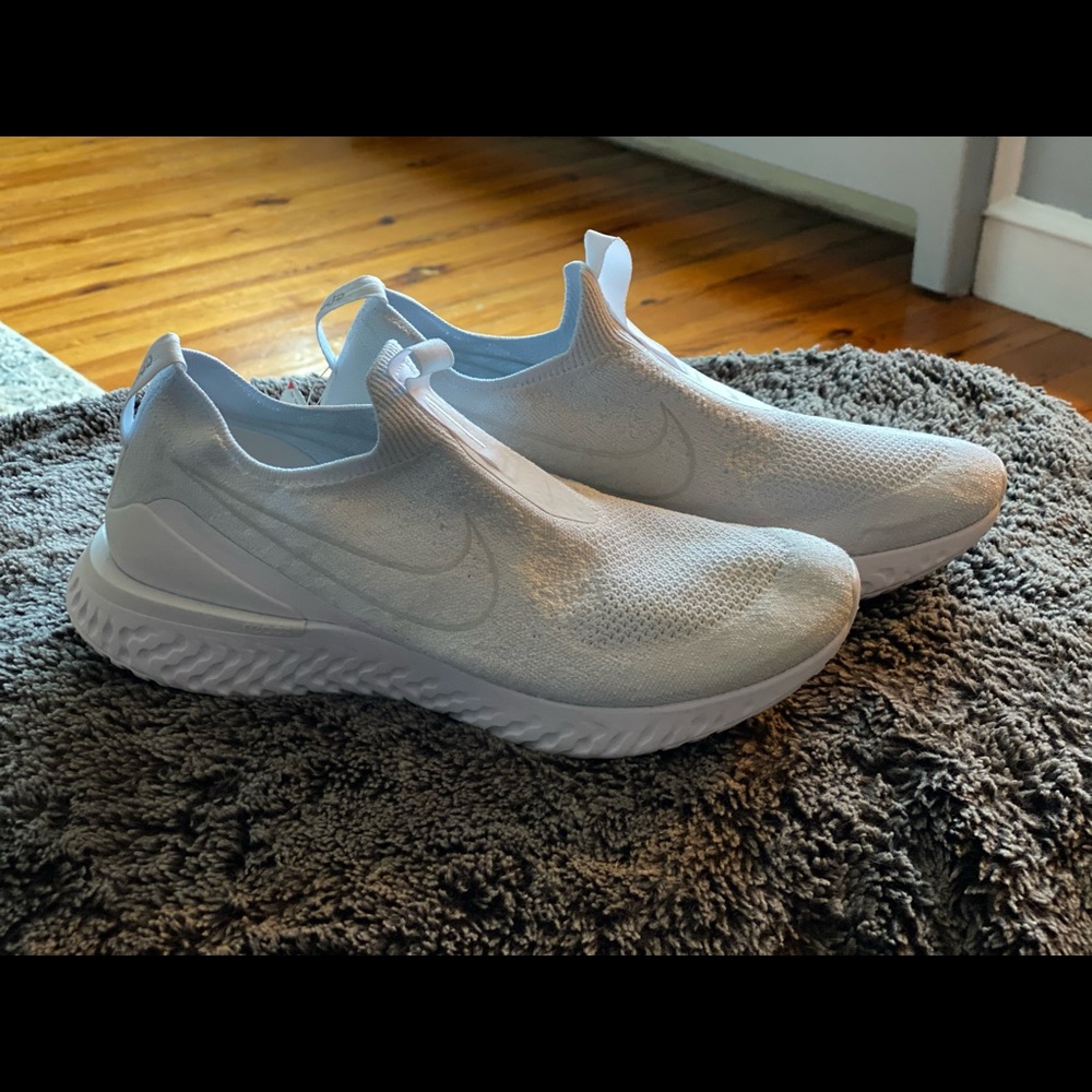 Nike Running Epic Phantom React Triple White Sz 13